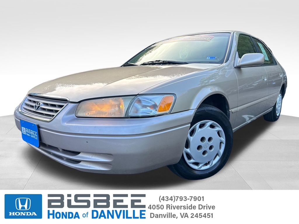 Brown (Cashmere Beige Metallic) 1999 Toyota Camry LE Sedan Front-Wheel Drive 4-Speed Automatic