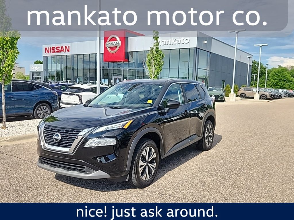 Super Black 2023 Nissan Rogue SUV / Crossover All-Wheel Drive Continuously Variable Transmission