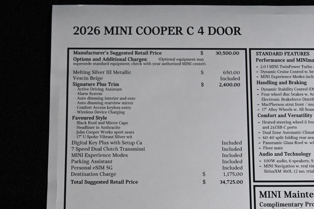 Thumbnail: 2026 MINI Cooper - 27