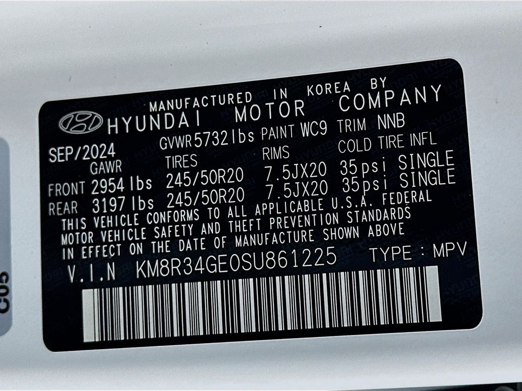 2025 Hyundai Palisade XRT 24