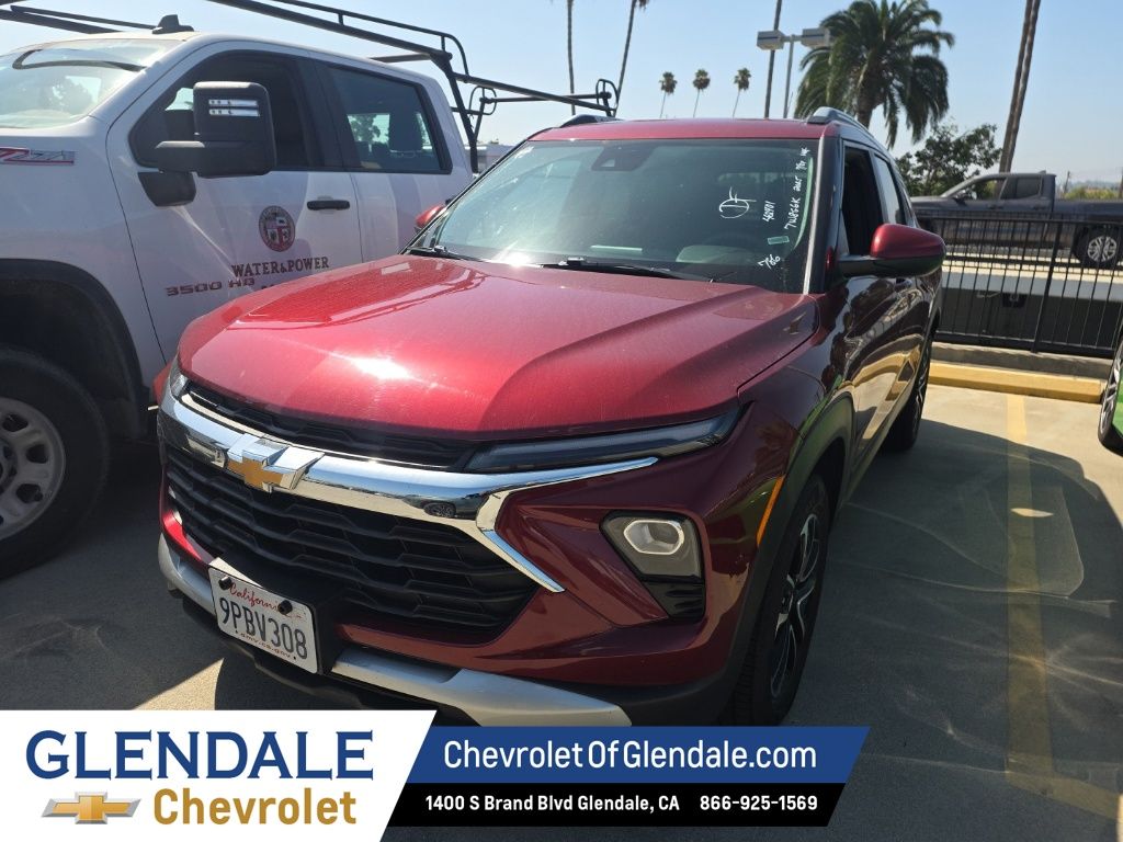 Red (Crimson Metallic) 2025 Chevrolet Trailblazer SUV / Crossover Front-Wheel Drive Continuously Variable Transmission