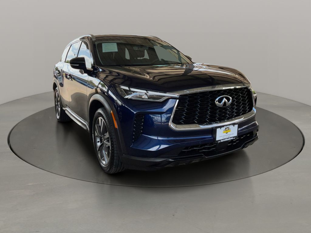 Grand Blue 2024 INFINITI QX60 SUV / Crossover All-Wheel Drive 9-Speed Automatic