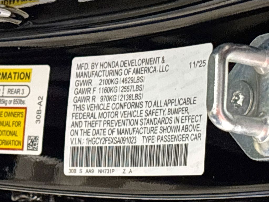 2025 Honda Accord Hybrid Sport