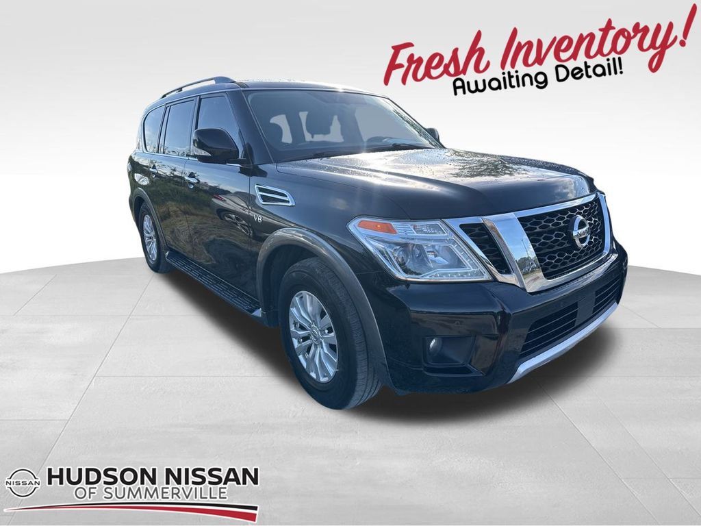 2018 Super Black Nissan Armada SV SUV