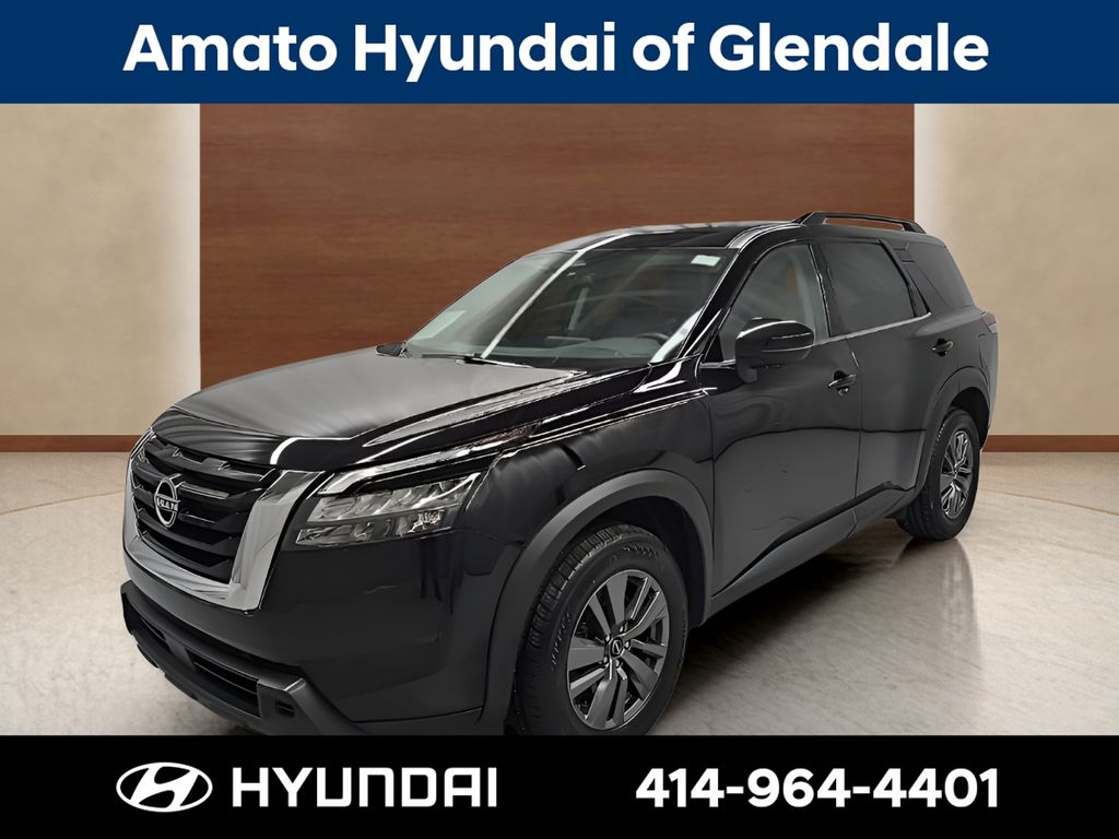 Super Black 2025 Nissan Pathfinder SV 4WD SUV / Crossover All-Wheel Drive 9-Speed Automatic
