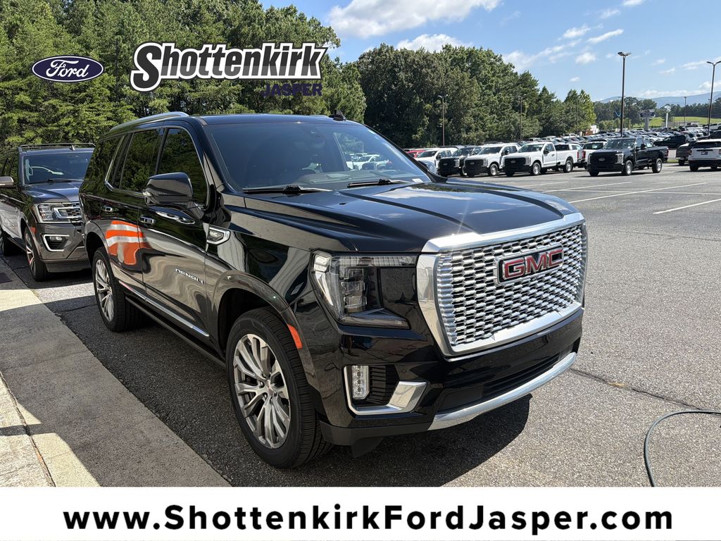 Onyx Black 2021 GMC Yukon SUV / Crossover Four-Wheel Drive 