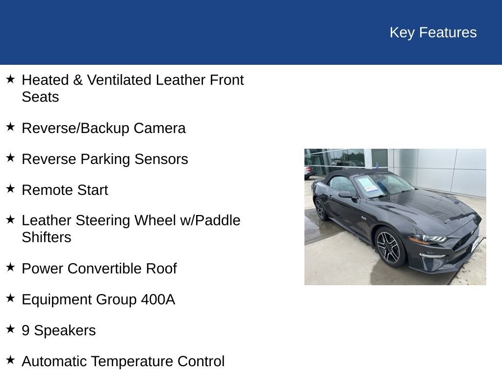 2022 Ford Mustang GT Premium