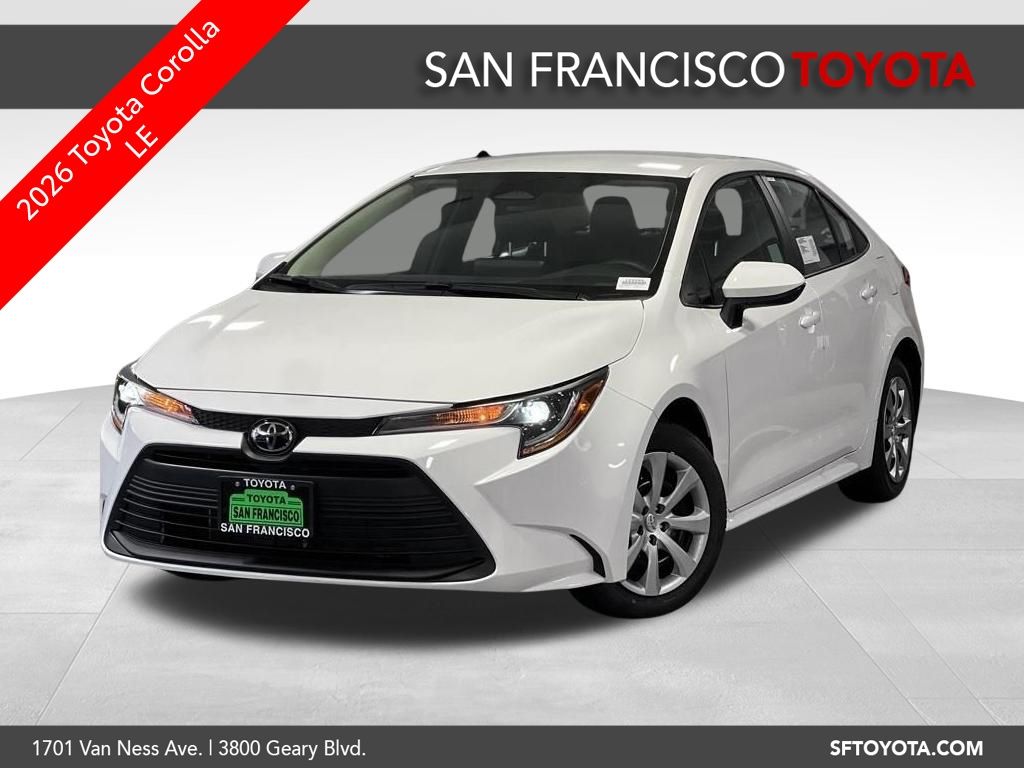 Ice 2026 Toyota Corolla Sedan Front-Wheel Drive Continuously Variable Transmission