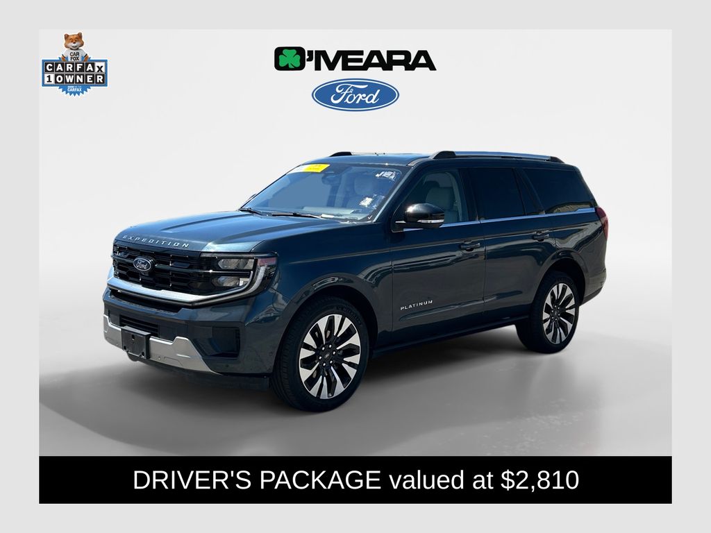 Stone Blue Metallic 2025 Ford Expedition SUV / Crossover Four-Wheel Drive Automatic