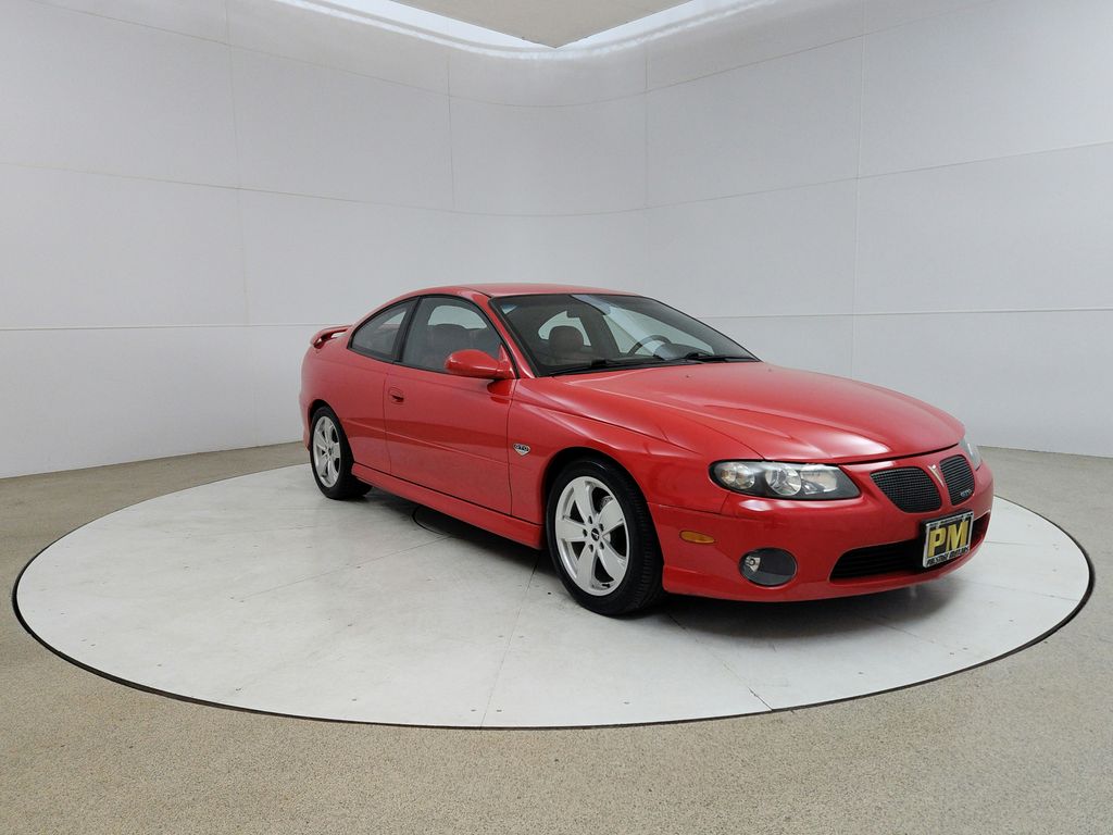Torrid Red 2004 Pontiac GTO Coupe Coupe Rear-Wheel Drive 4-Speed Automatic Overdrive