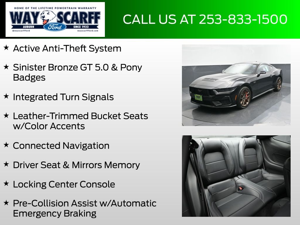 2025 Ford Mustang GT Premium Fastback