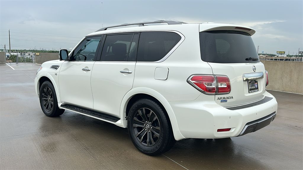 2020 Nissan Armada Platinum White at Cook Ford