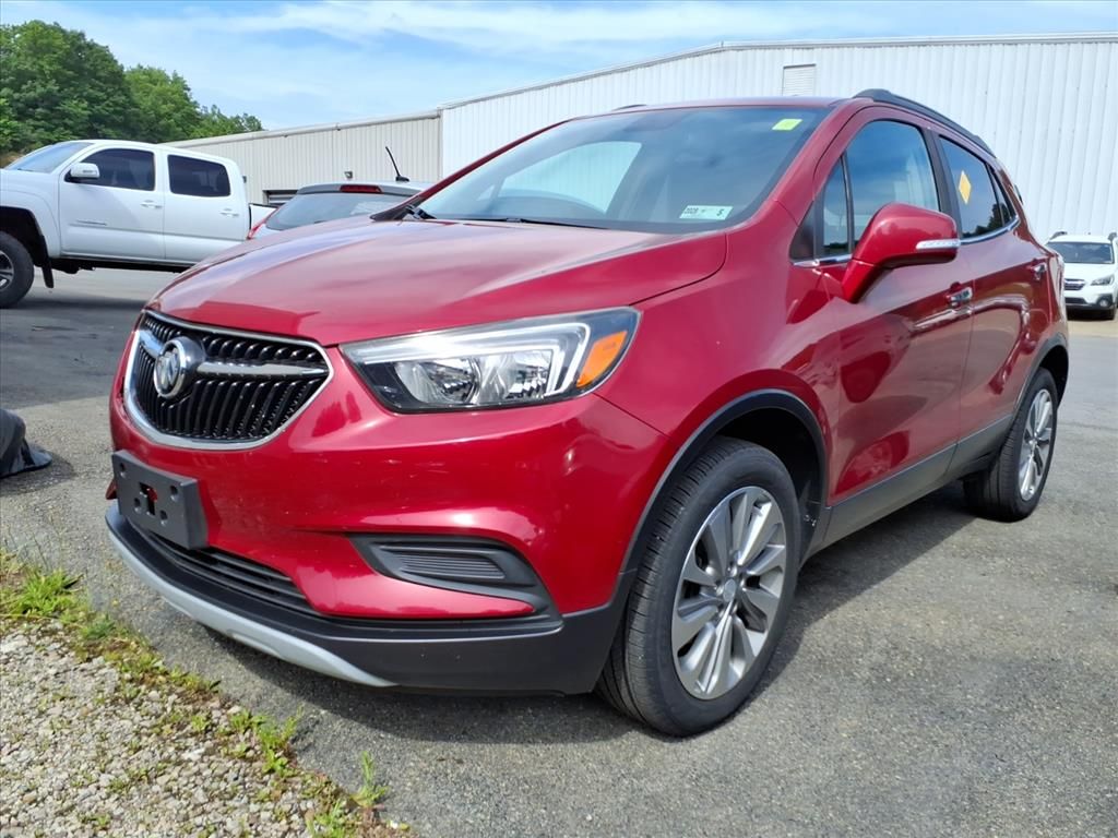 Winterberry Red Metallic 2018 Buick Encore SUV / Crossover All-Wheel Drive 6-Speed Automatic Overdrive