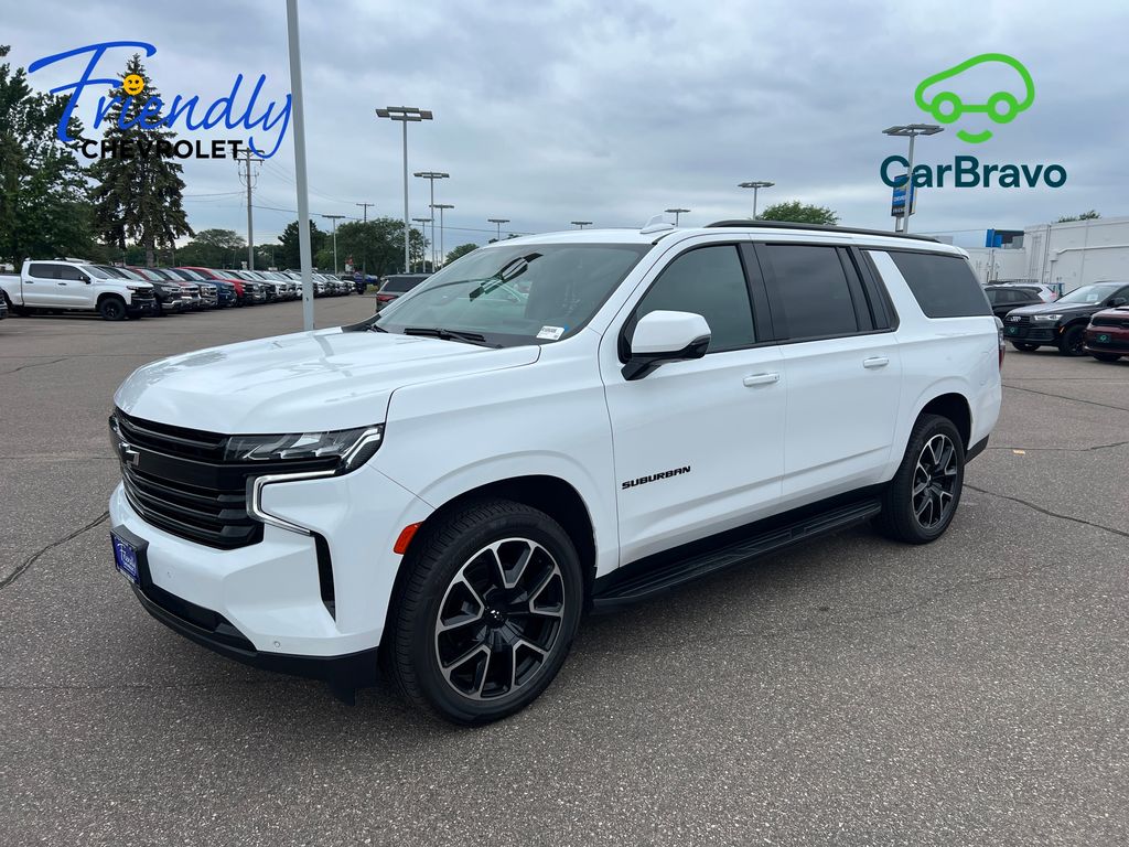 White 2022 Chevrolet Suburban SUV / Crossover Four-Wheel Drive