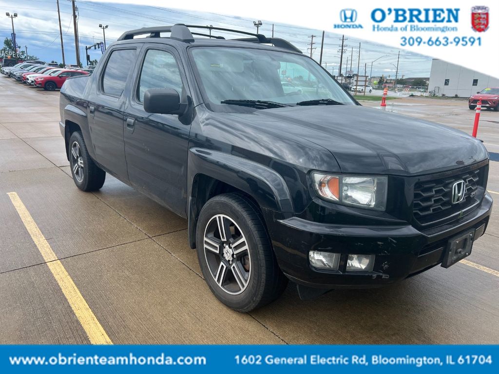 2014 Honda Ridgeline Pickup Truck Four-Wheel Drive 5-Speed Automatic