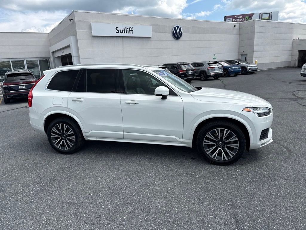 2021 Volvo XC90 T6 Momentum White at Subaru and VW of Moon Township