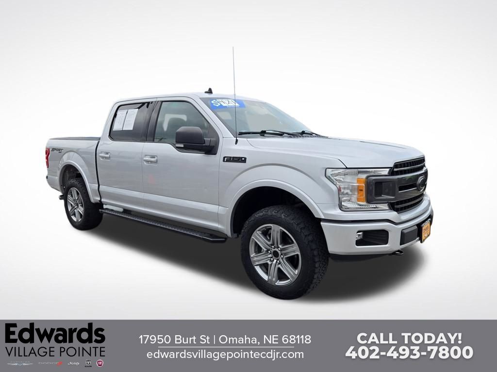 Ingot Silver 2019 Ford F-150 Pickup Truck Four-Wheel Drive Automatic
