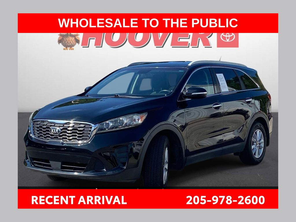 Ebony Black 2020 Kia Sorento SUV / Crossover Front-Wheel Drive 6-Speed Automatic