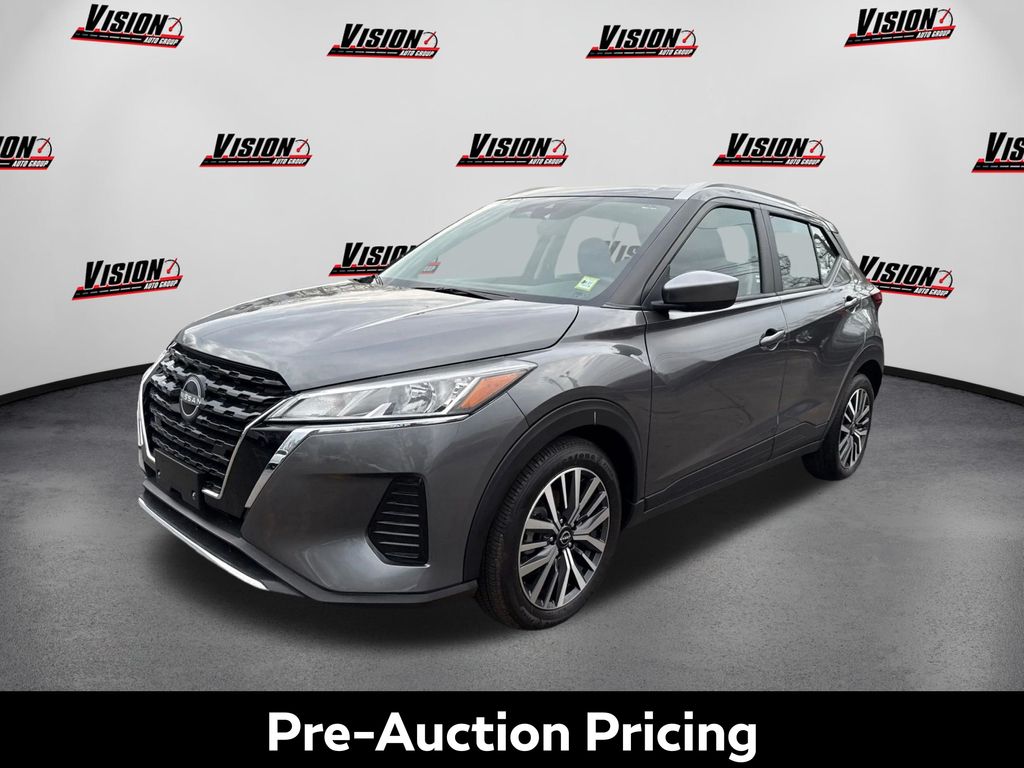Gray (Gun Metallic) 2024 Nissan Kicks SV FWD SUV / Crossover Front-Wheel Drive Continuously Variable Transmission