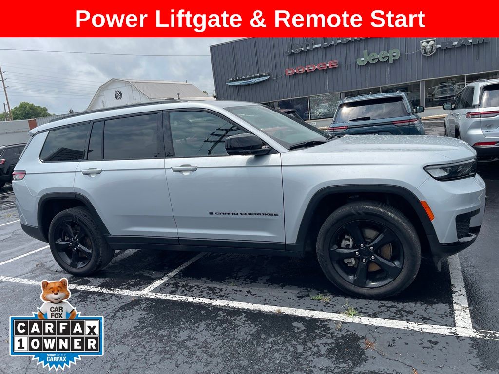 Silver Zynith 2021 Jeep Grand Cherokee L SUV / Crossover Four-Wheel Drive 8-Speed Automatic