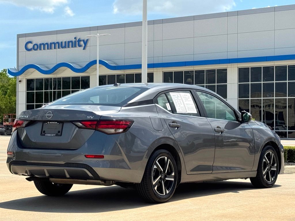 2024 Nissan Sentra SV Gray at Central Houston Nissan