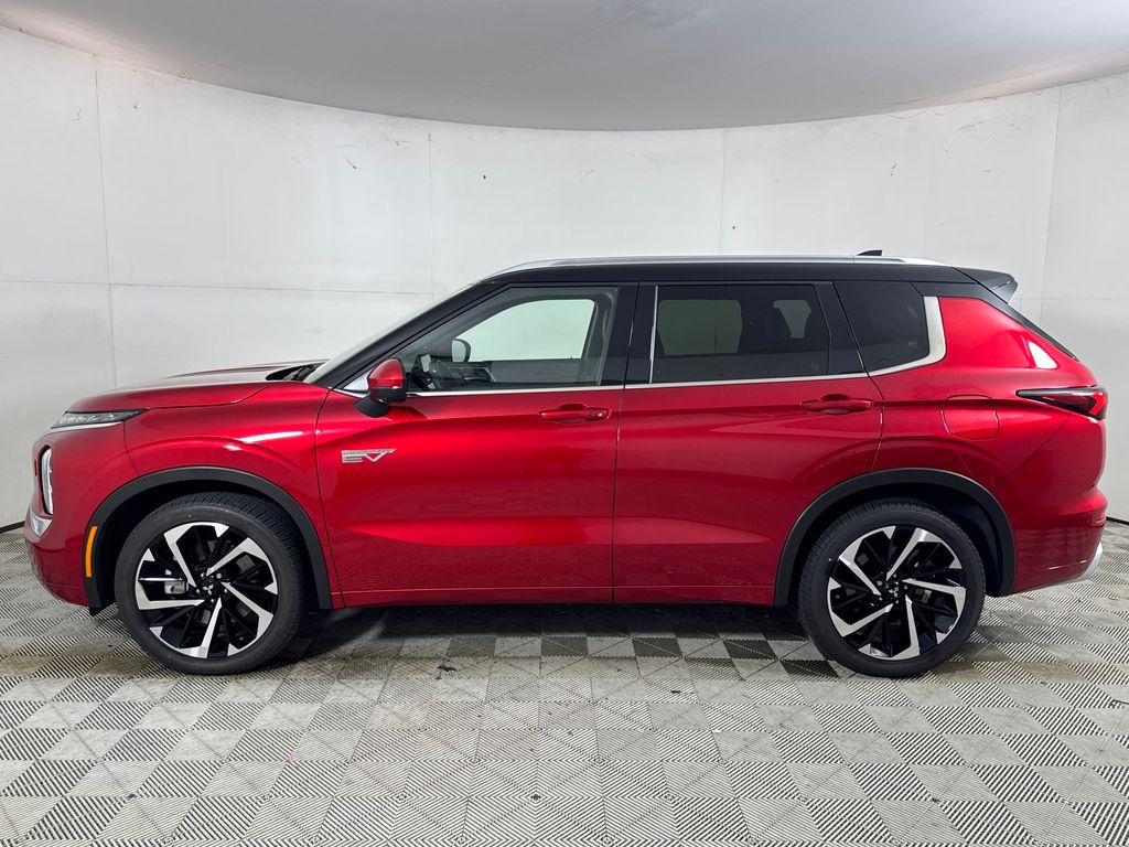 2025 Red Diamond/Black Roof Mitsubishi Outlander PHEV SEL Platinum Edition AWD SUV