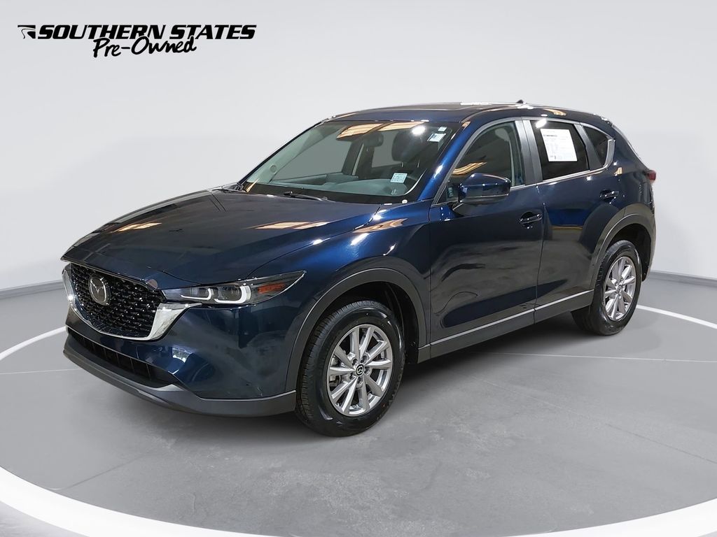 Deep Crystal Blue Mica 2023 Mazda CX-5 2.5 S Preferred AWD SUV / Crossover All-Wheel Drive 6-Speed Automatic