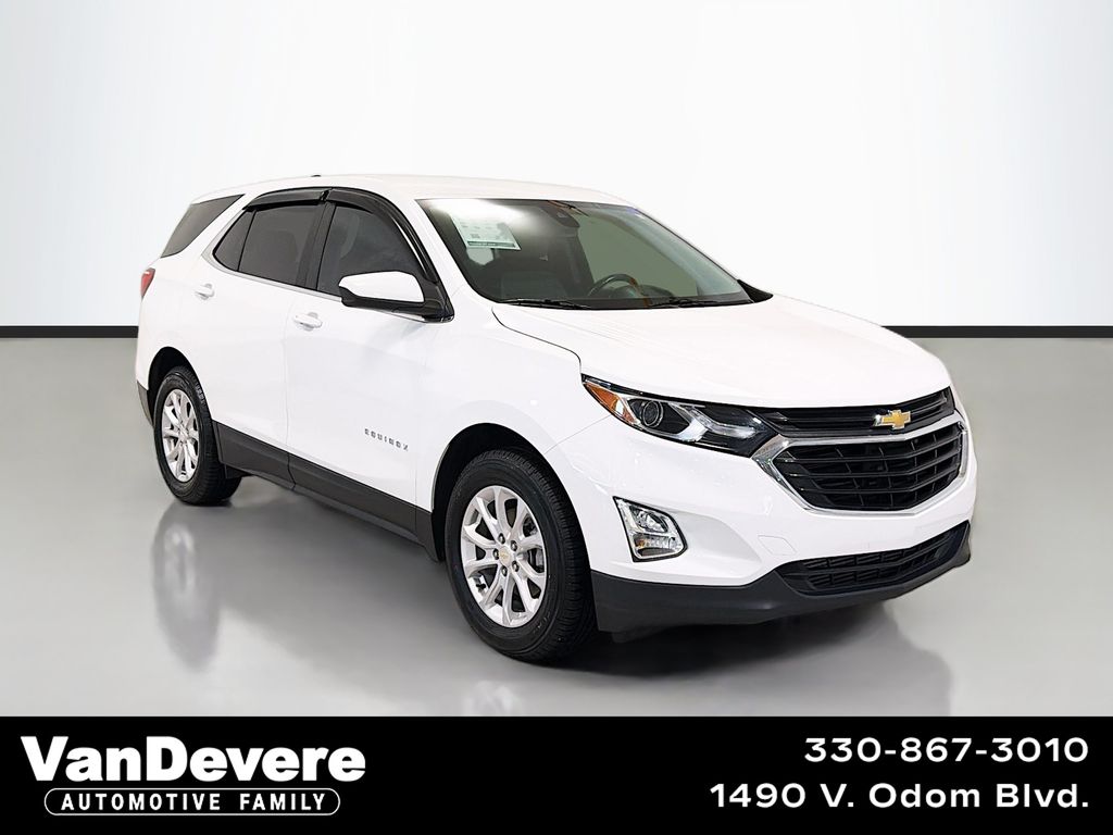 Summit White 2021 Chevrolet Equinox SUV / Crossover Front-Wheel Drive 6-Speed Automatic Overdrive