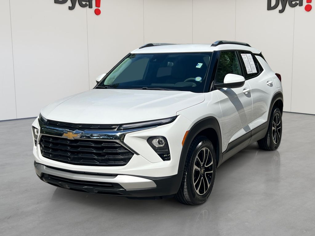 Summit White 2024 Chevrolet Trailblazer SUV / Crossover Front-Wheel Drive Continuously Variable Transmission