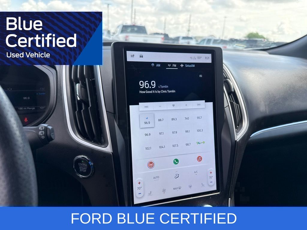 2024 Ford Edge ST Line Silver at North Houston Mitsubishi