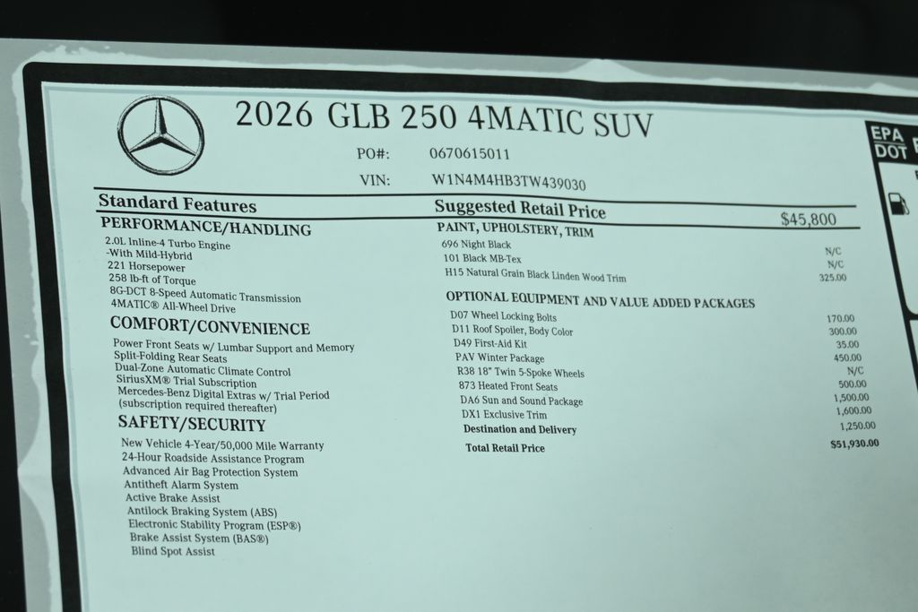 Thumbnail: 2026 Mercedes-Benz GLB - 29