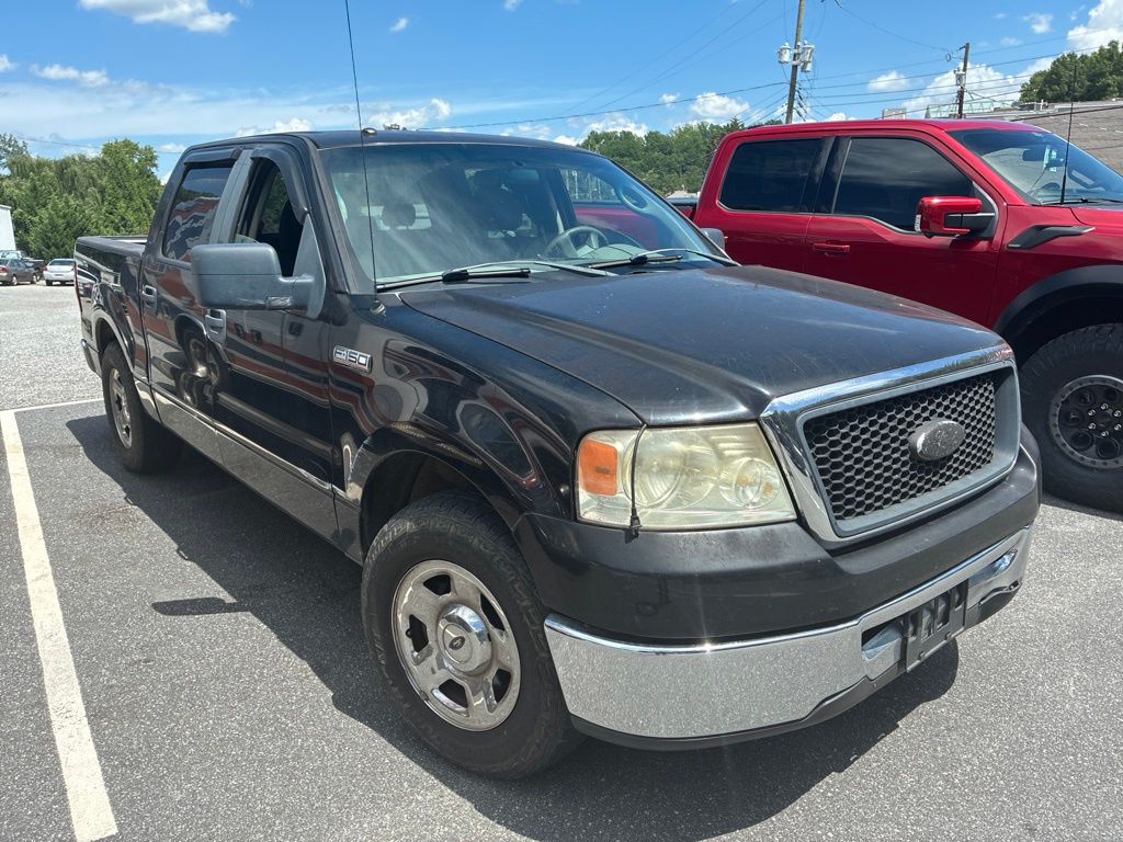 Black 2008 Ford F-150 Pickup Truck 4X2 4-Speed Automatic Overdrive