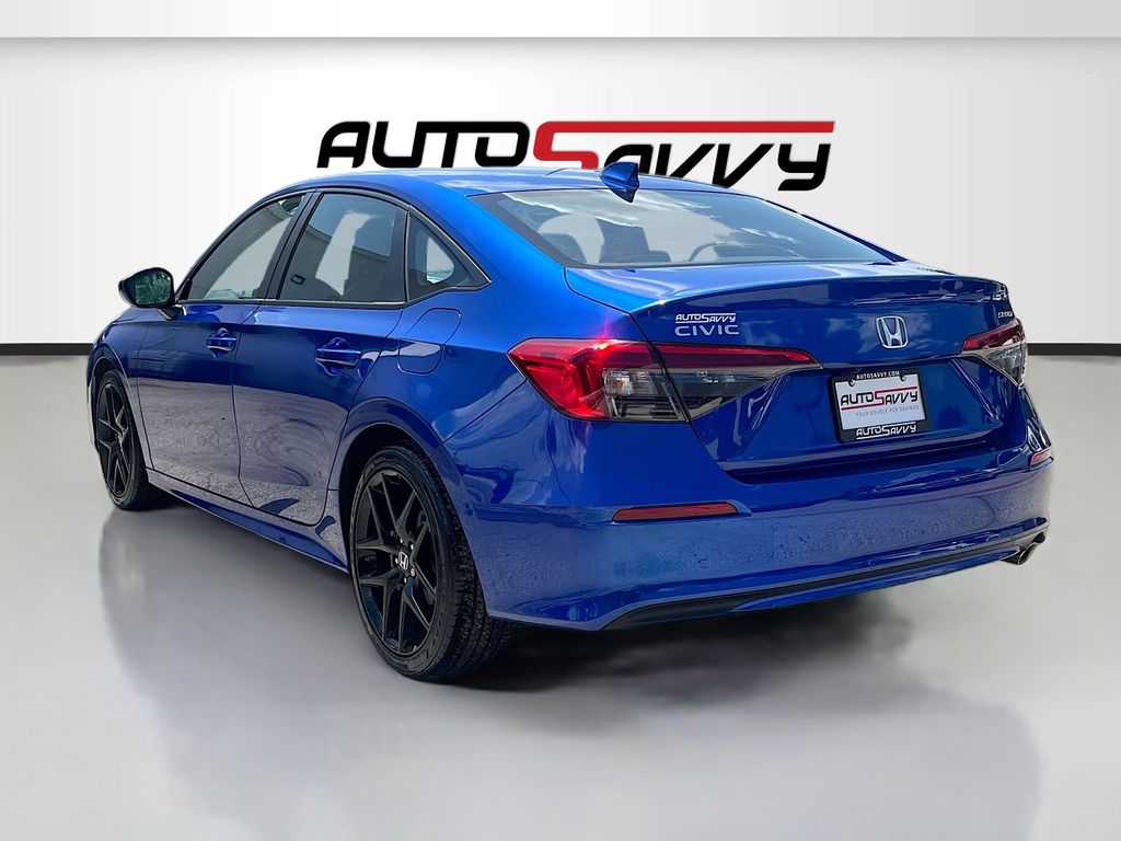 2023 Honda Civic Sport Blue at Emmons Autoplex