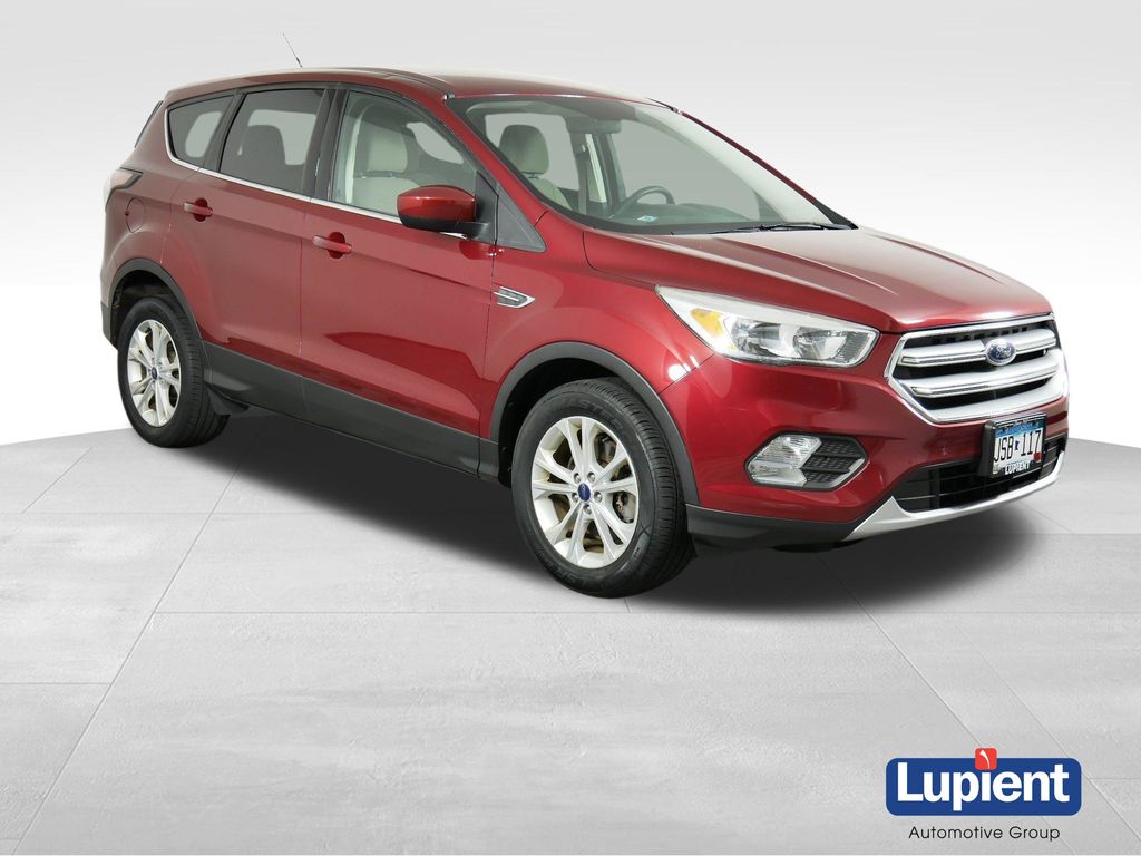 Ruby Red Metallic 2017 Ford Escape SUV / Crossover All-Wheel Drive 6-Speed Automatic