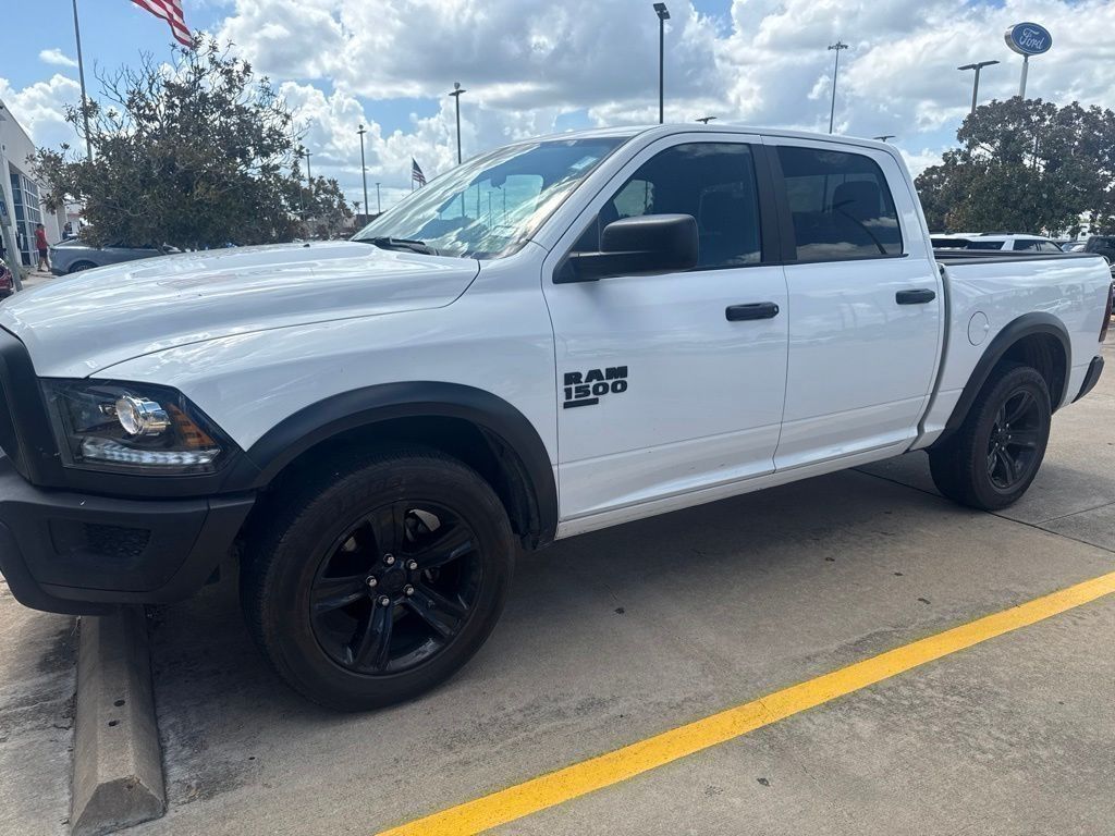 2024 Ram 1500 Classic Warlock White at Wharton Chevrolet GMC