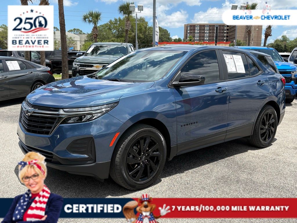 Lakeshore Blue 2024 Chevrolet Equinox SUV / Crossover Front-Wheel Drive 6-Speed Automatic Overdrive