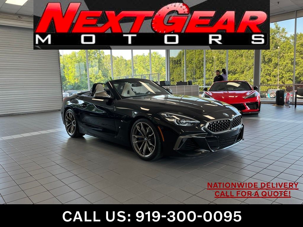 Black Sapphire Metallic 2021 BMW Z4 Convertible Rear-Wheel Drive 8-Speed Automatic