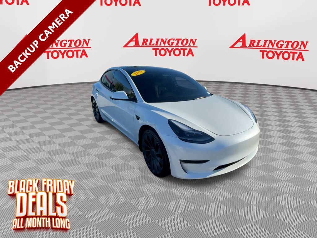 Used 2022 Tesla Model 3 Performance with VIN 5YJ3E1ECXNF241502 for sale in Jacksonville, FL