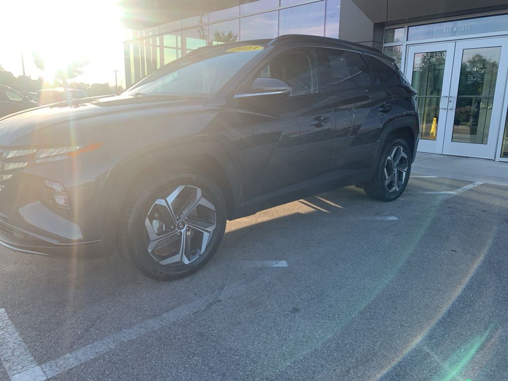 Portofino Gray 2023 Hyundai Tucson Limited AWD SUV / Crossover All-Wheel Drive 8-Speed Automatic
