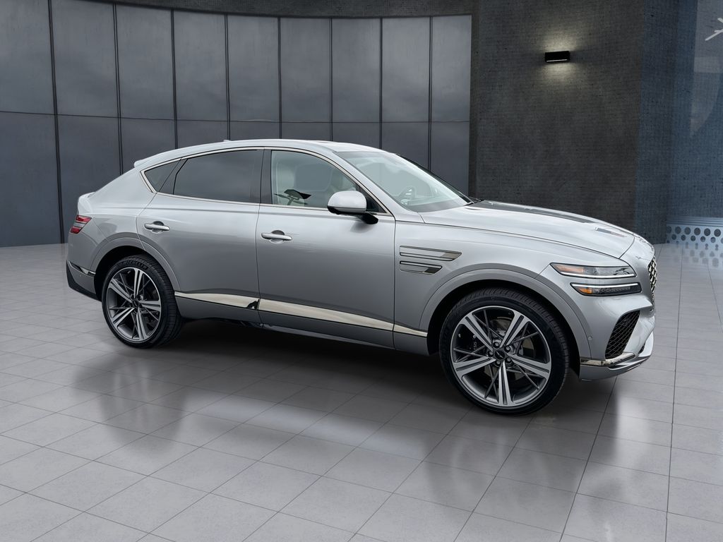 Savile Silver 2025 Genesis GV80 Coupe 3.5T E-SC AWD Coupe All-Wheel Drive 8-Speed Automatic