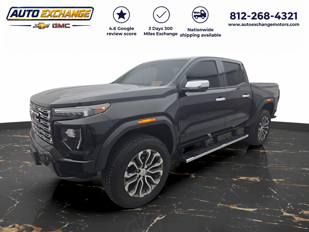 Onyx Black 2024 GMC Canyon Pickup Truck Four-Wheel Drive 8-Speed Automatic