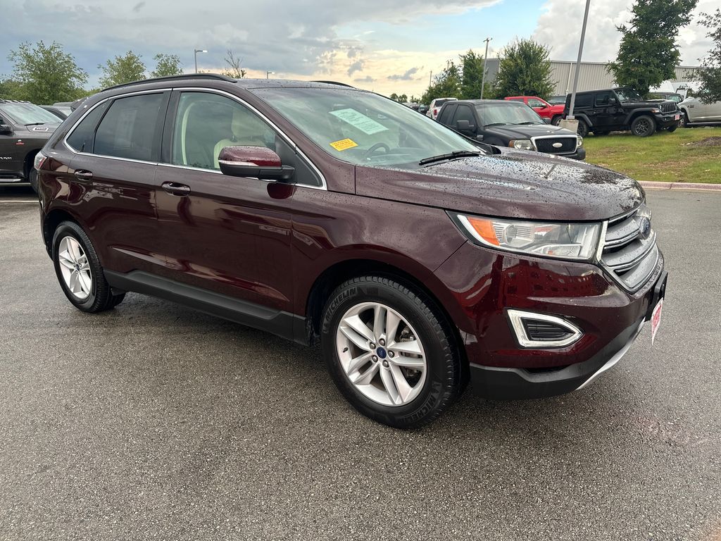 Red (Burgundy) 2018 Ford Edge SEL SUV / Crossover Front-Wheel Drive 6-Speed Automatic