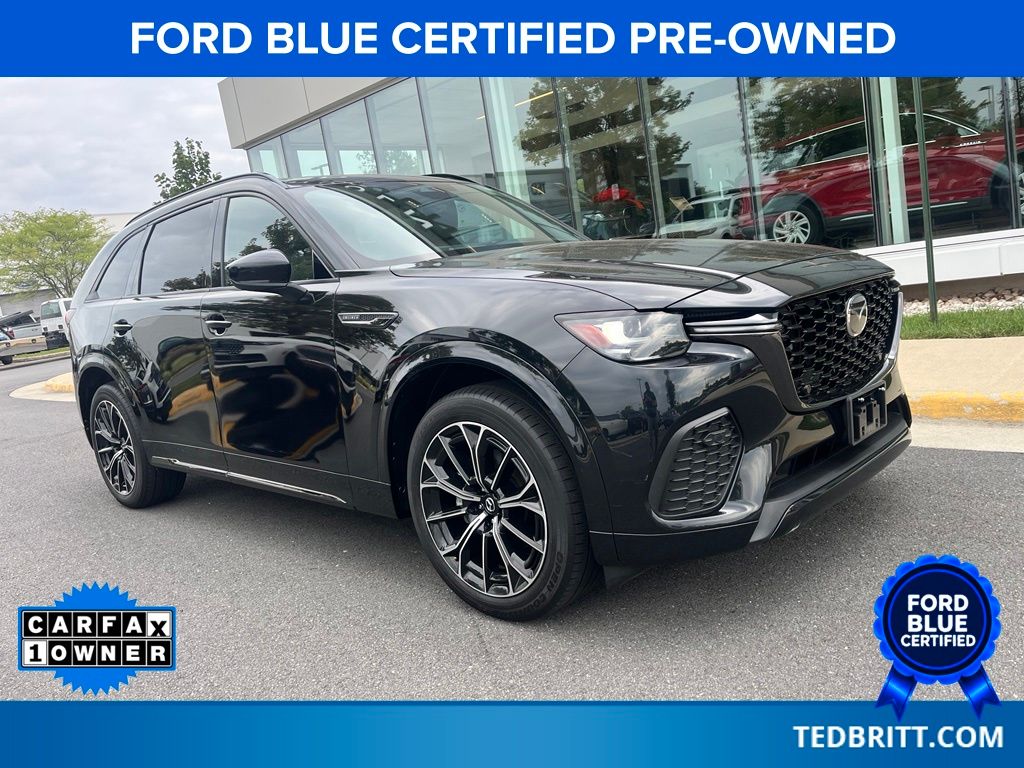 Jet Black 2025 Mazda CX-70 SUV / Crossover All-Wheel Drive 8-Speed Automatic