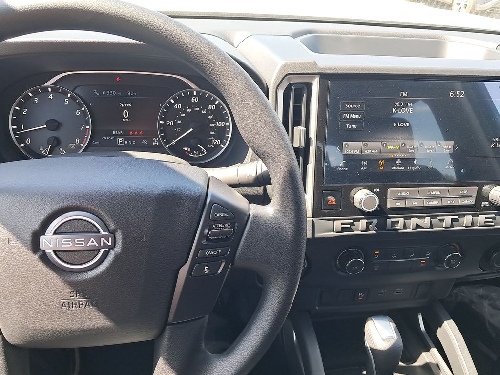 2026 Nissan Frontier SV White at John Sisson Motors