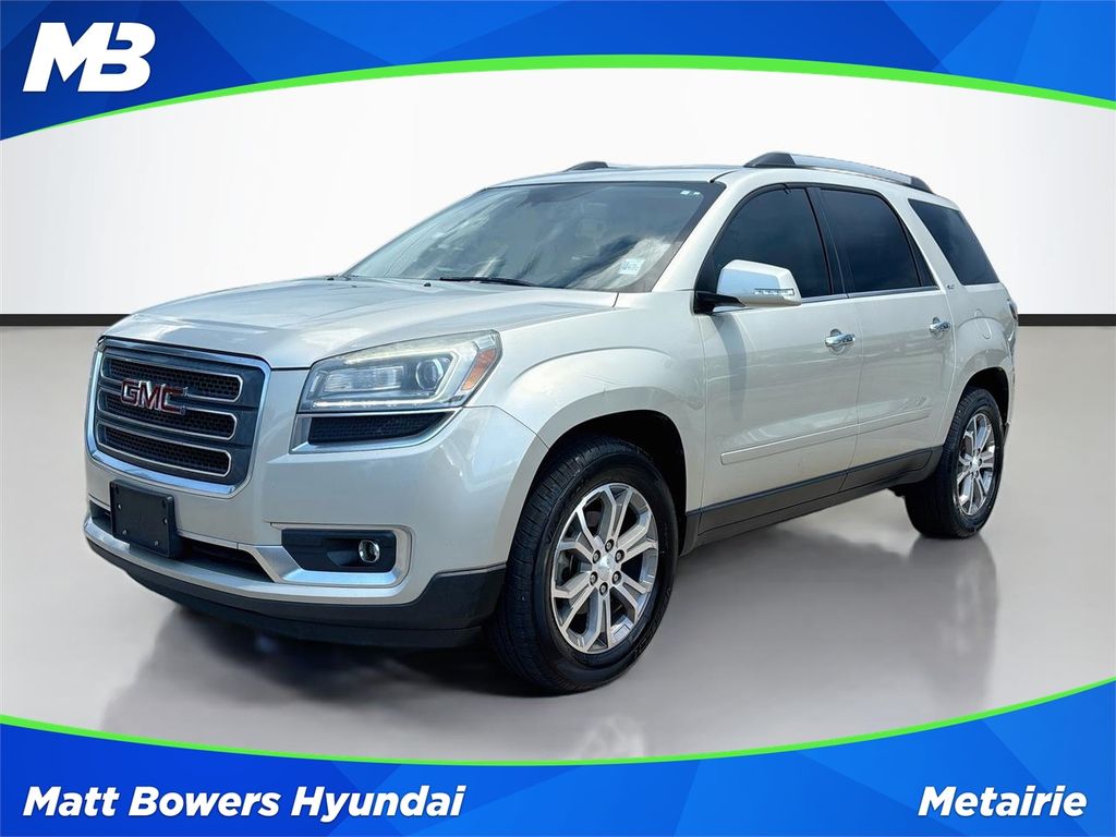 Champagne Silver Metallic 2014 GMC Acadia SUV / Crossover Front-Wheel Drive 6-Speed Automatic