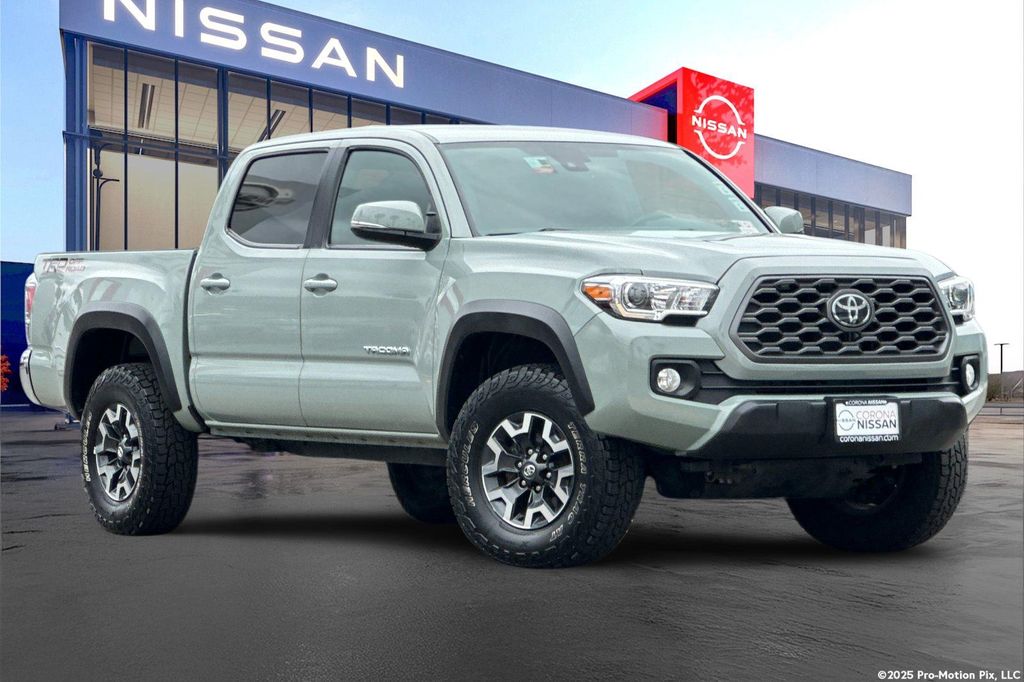 Lunar Rock 2022 Toyota Tacoma TRD Off Road Double Cab RWD Pickup Truck 4X2 6-Speed Automatic