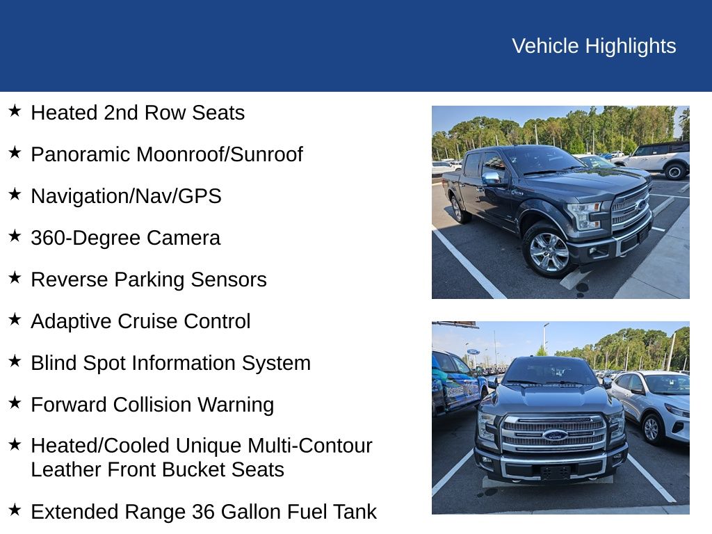 2017 Ford F-150 Platinum