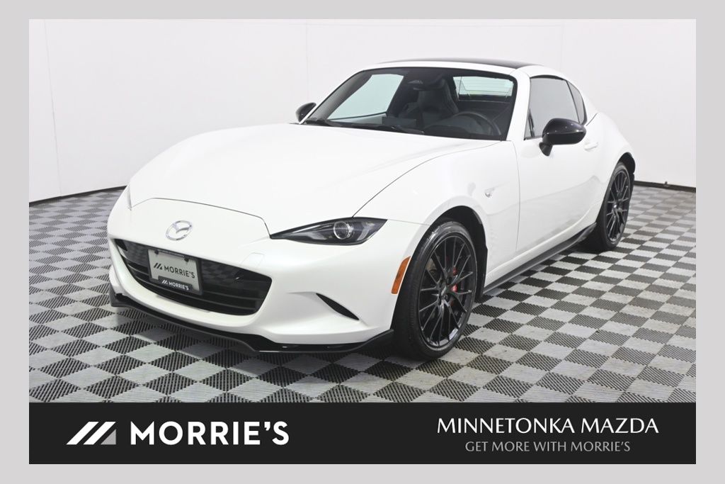 Snowflake White Pearl 2024 Mazda MX-5 Miata Convertible Rear-Wheel Drive 6-Speed Manual