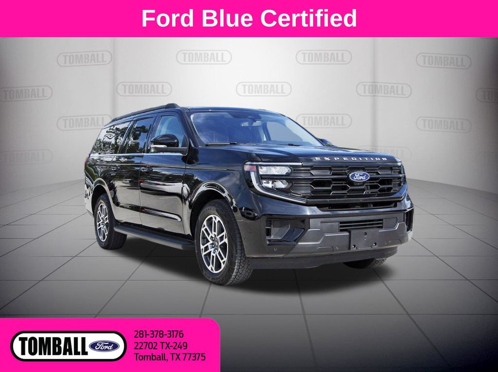 Agate Black Metallic 2025 Ford Expedition SUV / Crossover Four-Wheel Drive Automatic