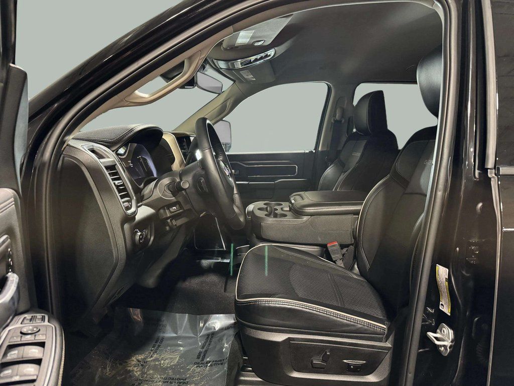 Used 2024 Diamond Black Crystal Pearlcoat Ram Laramie image 5